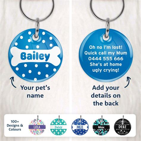 download rfid dog tags|personalised dog id tags australia.